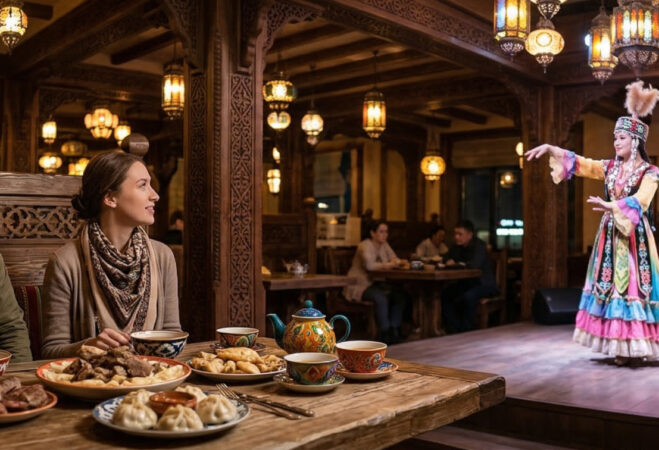 Лучшие рестораны для туристов в Алматы с шоу-программами